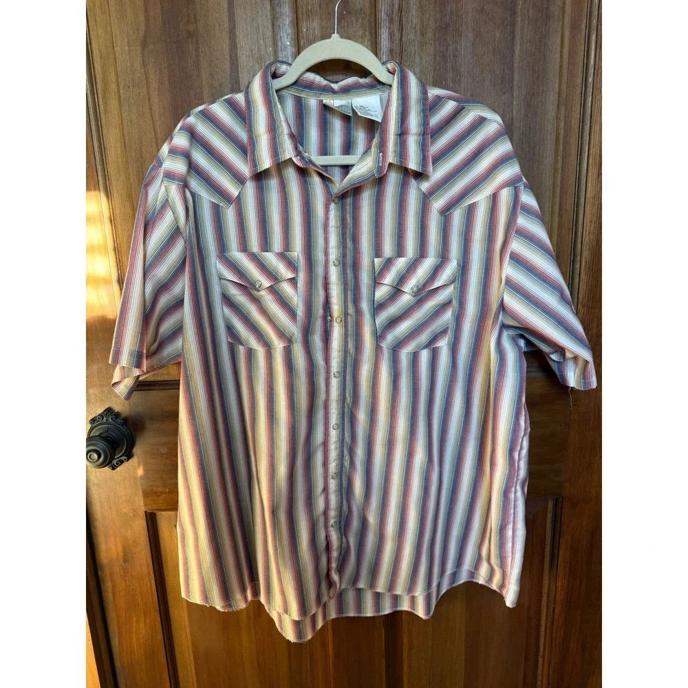 Express Rider Vintage Western Shirt 2XL - Picture 1 of 5
